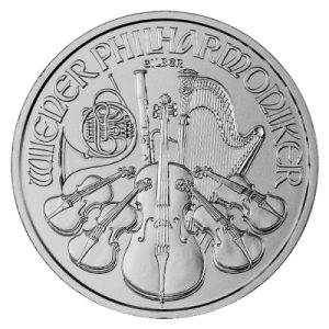 Srebrnik Dunajski filharmoniki 1 unča