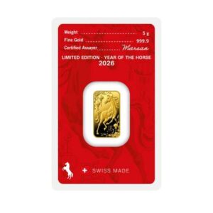 5 g zlata palica - konj 2026